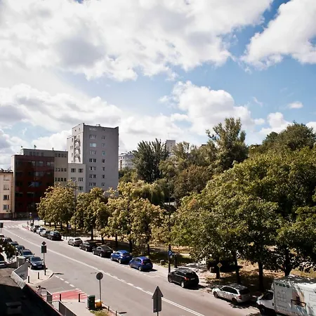 Powisle With Balcony Apartment Warsaw